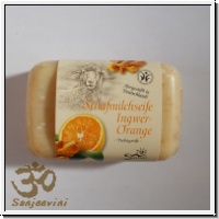 Schafmilchseife Ingwer-Orange / 100g